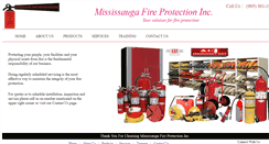 Desktop Screenshot of mississaugafireprotection.com
